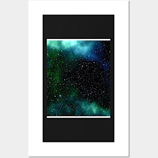 Blue Nebula Posters and Art